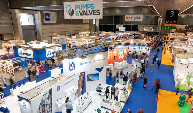 PUMPS&VALVES regresa a Bilbao Exhibition Centre